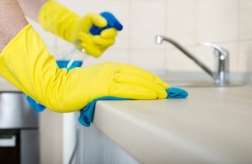 Preparing a Bermondsey property for a one-off clean