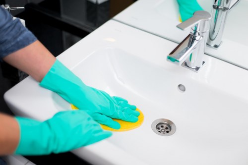 Waste handling and compliance terms for cleaning services