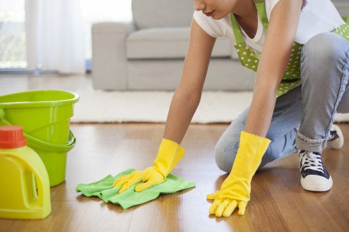 Clean and organised Bermondsey home interior after a domestic cleaning visit
