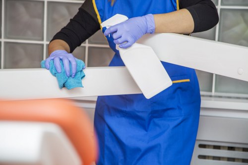 Local cleaner working in a Bermondsey home